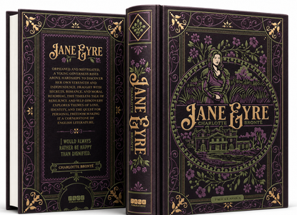 Jane Eyre - Deluxe Hardcover Book