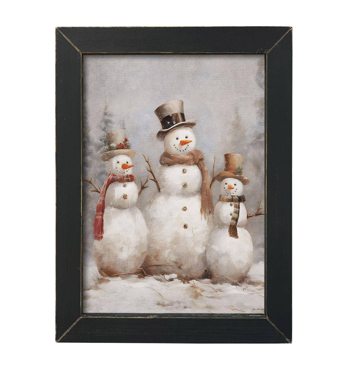 Frosty and Friends Framed Art