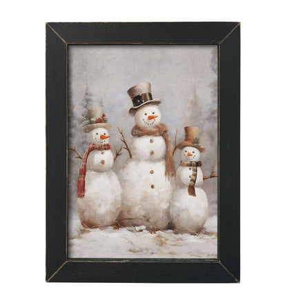 Frosty and Friends Framed Art