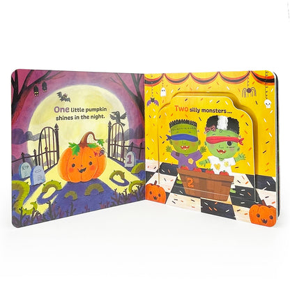 One Little Pumpkin Lift-a-Flap Halloween Board Children's Book