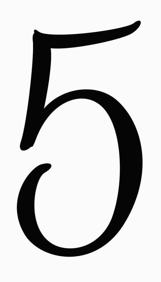 Address Number Signature Sign Icon - Custom Decor