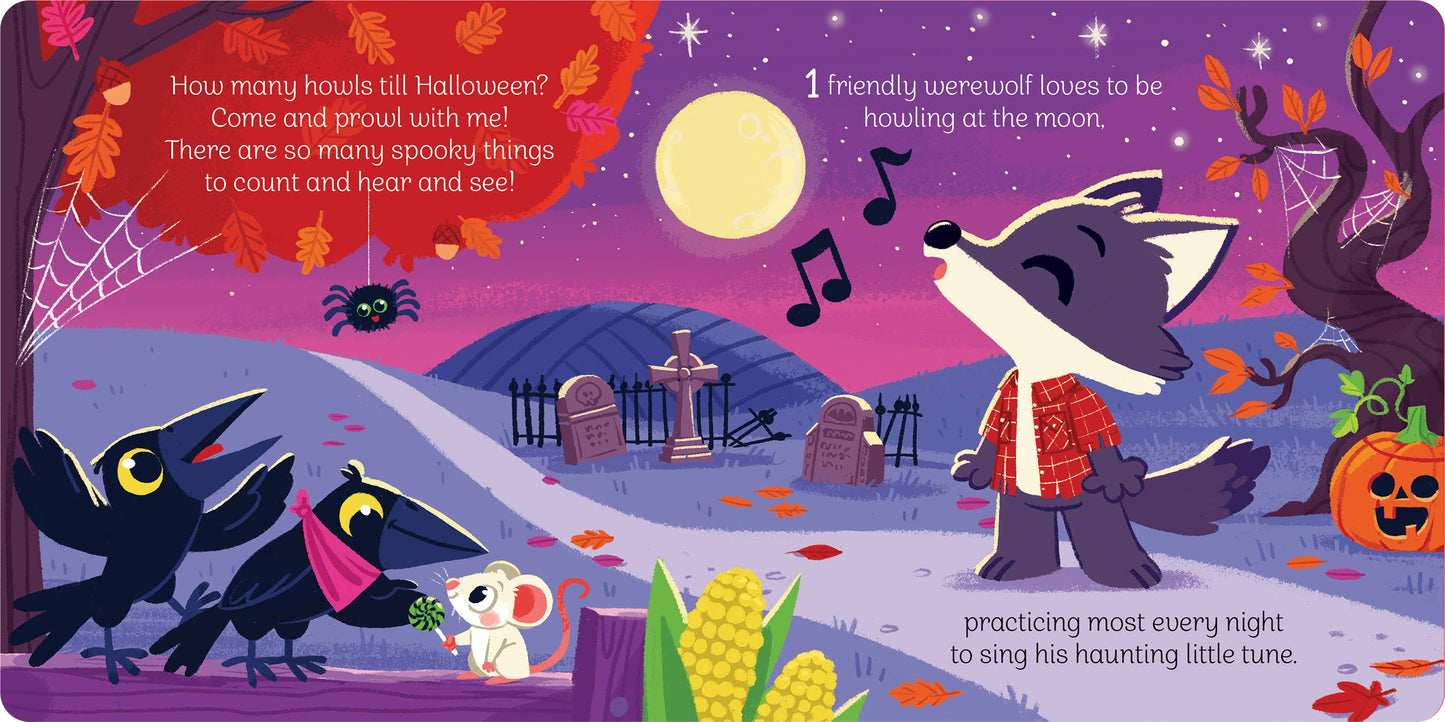How Many Howls Till Halloween? Children's Book