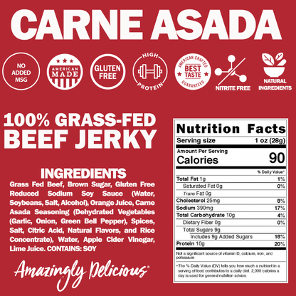 Carne Asada Beef Jerky (2.2oz)
