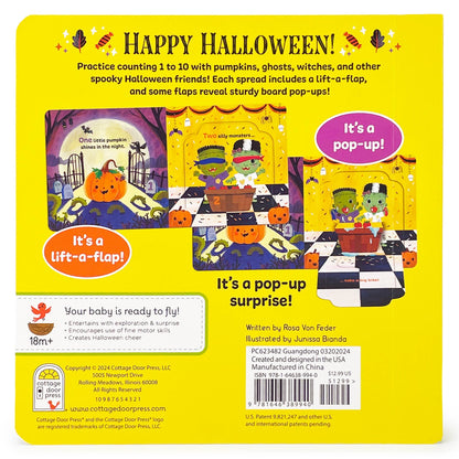 One Little Pumpkin Lift-a-Flap Halloween Board Children's Book