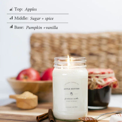 Apple Butter - Antique Candle Co 16 oz Jar Candle