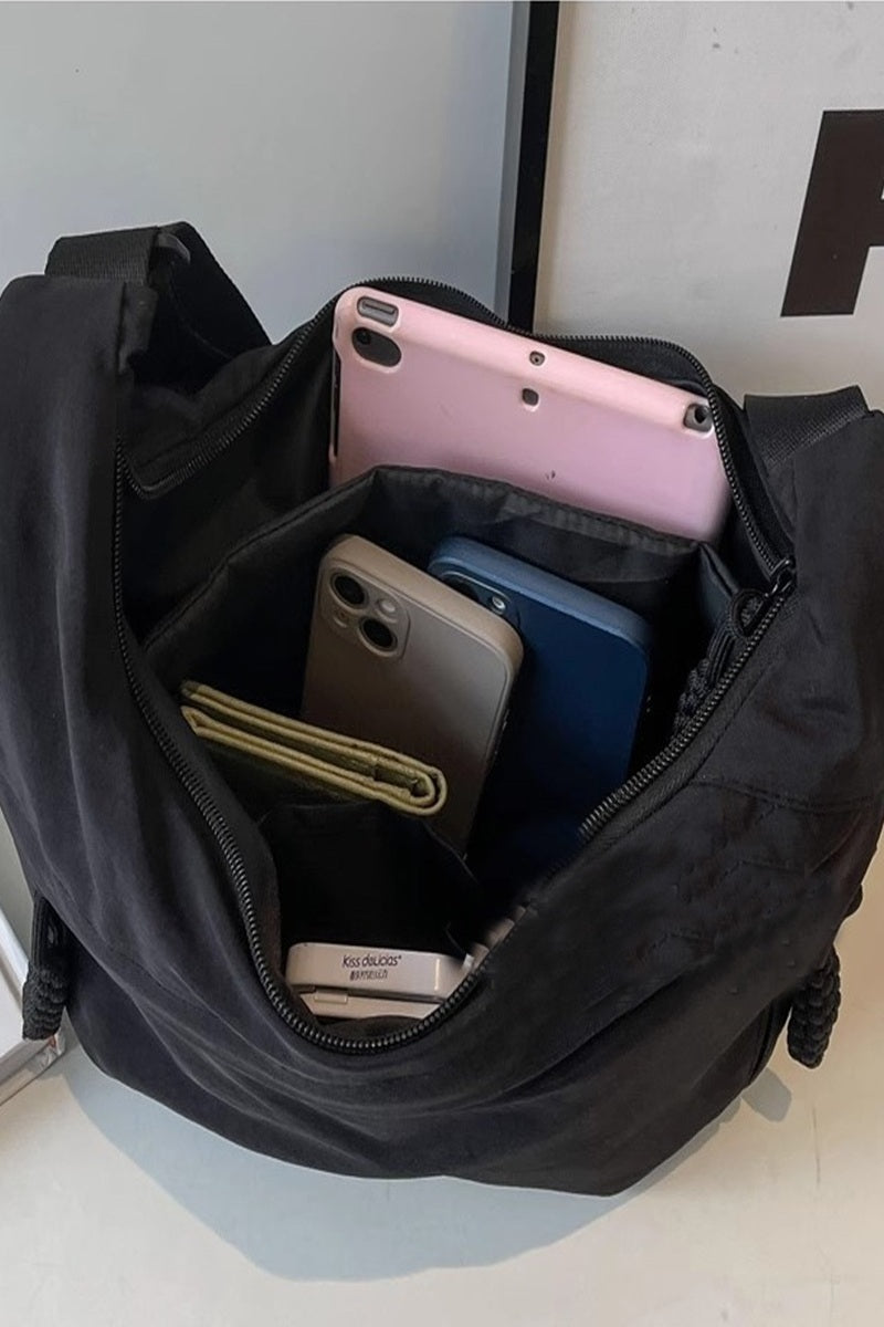 Large Crescent Crossbody Bag - Color Options