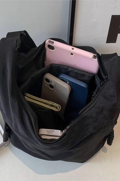 Large Crescent Crossbody Bag - Color Options