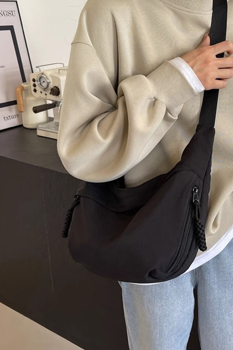 Large Crescent Crossbody Bag - Color Options