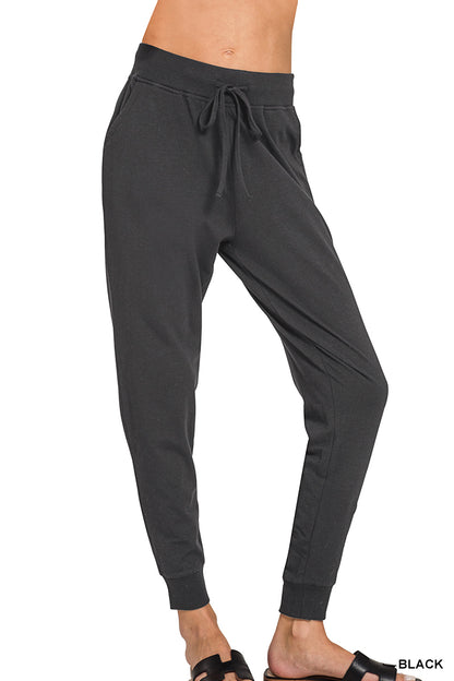 Cotton Jogger Pants - Color Options