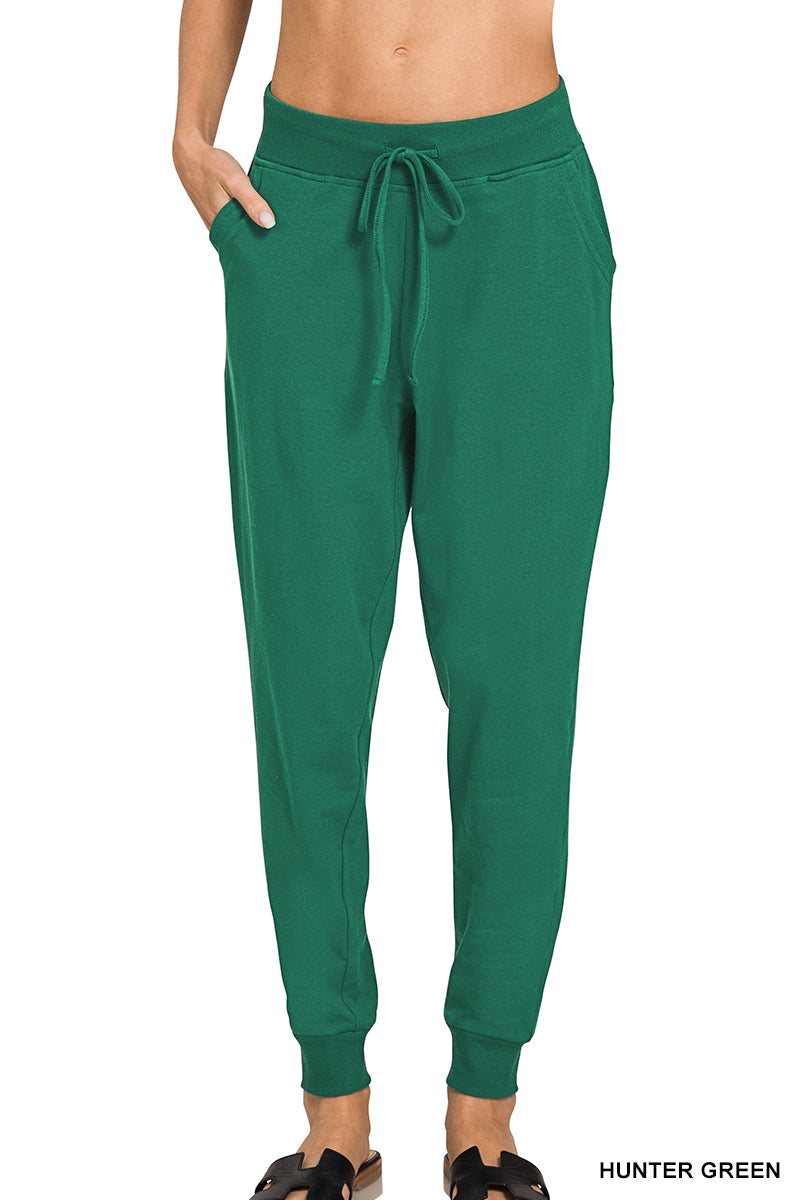 Cotton Jogger Pants - Color Options