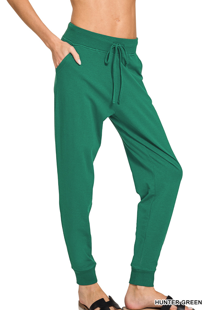 Cotton Jogger Pants - Color Options