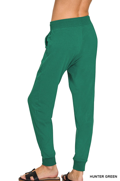 Cotton Jogger Pants - Color Options