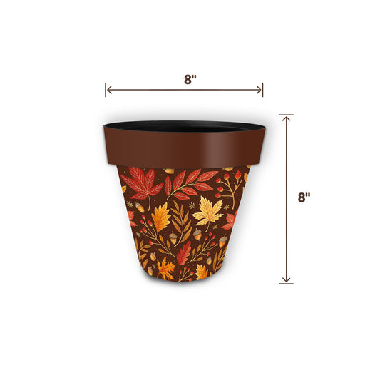 Fall Vibes Floral Indoor/Outdoor Planter