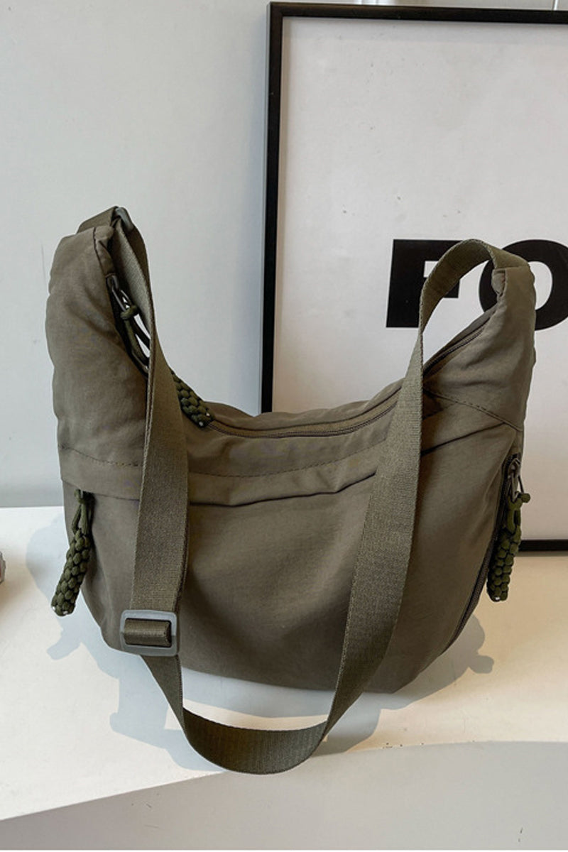 Large Crescent Crossbody Bag - Color Options