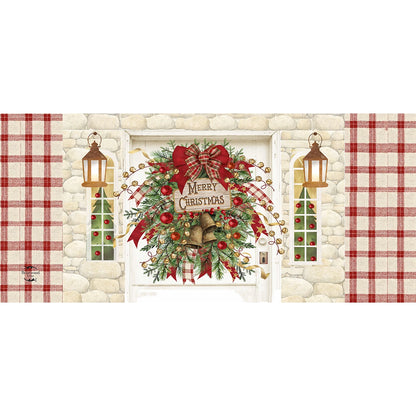 Holiday Door Swag Mini Mat - Fits Sassafras Doormat Base Tray