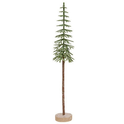 Sugar Plum Frosted Mini Pine Tree - 3 Sizes
