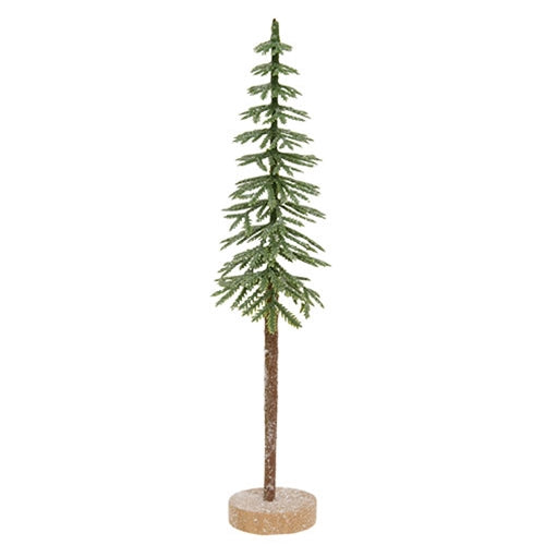Sugar Plum Frosted Mini Pine Tree - 3 Sizes