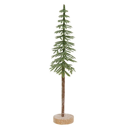 Sugar Plum Frosted Mini Pine Tree - 3 Sizes