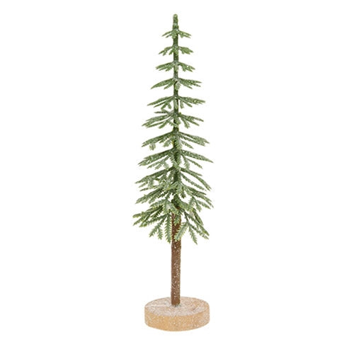 Sugar Plum Frosted Mini Pine Tree - 3 Sizes