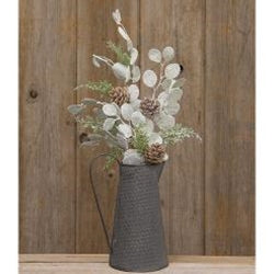 Silver Dollar Shine Floral Spray