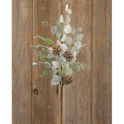 Silver Dollar Shine Floral Spray