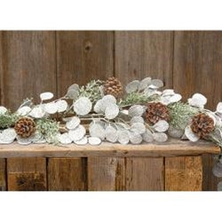 Silver Dollar Shine Garland