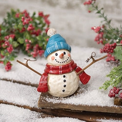 Happy Little Resin Snowman - 2 Options