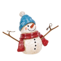 Happy Little Resin Snowman - 2 Options