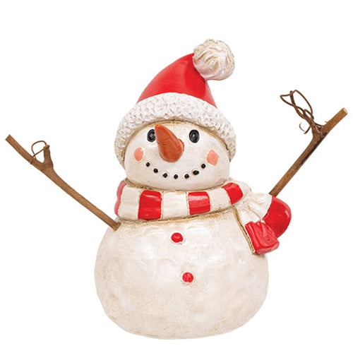 Happy Little Resin Snowman - 2 Options