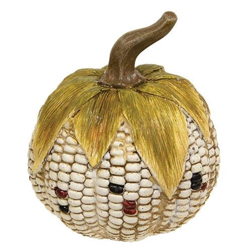 Mini Corn Cob Pumpkin Decor