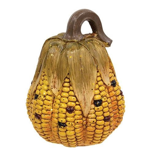 Mini Corn Cob Pumpkin Decor
