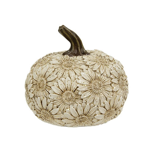 Harvest Sunflower Resin Pumpkin - Three Color Options
