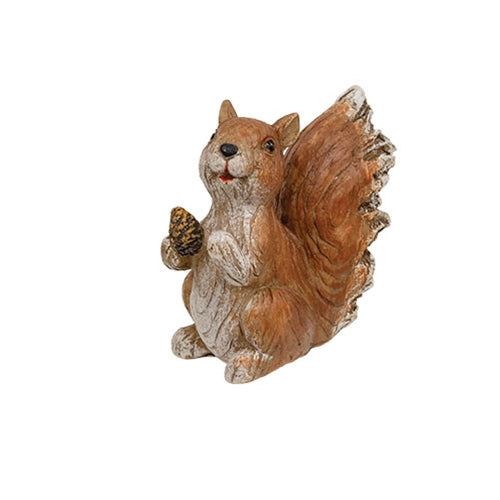 Resin Harvest Squirrel Statuary