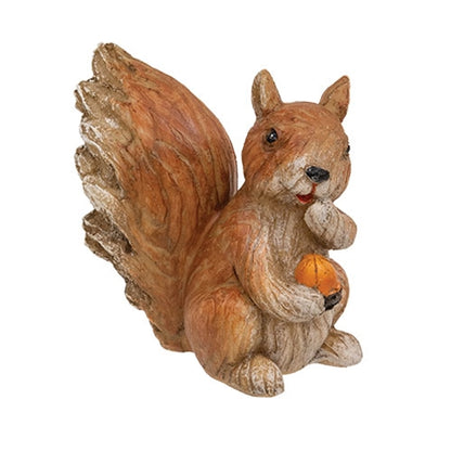 Resin Harvest Squirrel Statuary