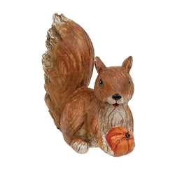 Resin Harvest Squirrel Statuary