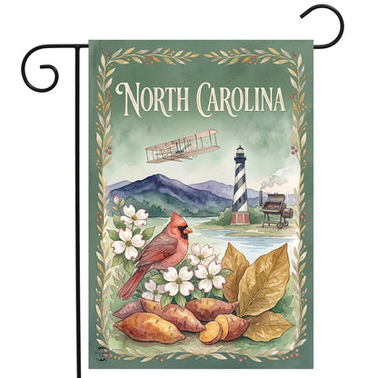 North Carolina State Pride Garden Flag