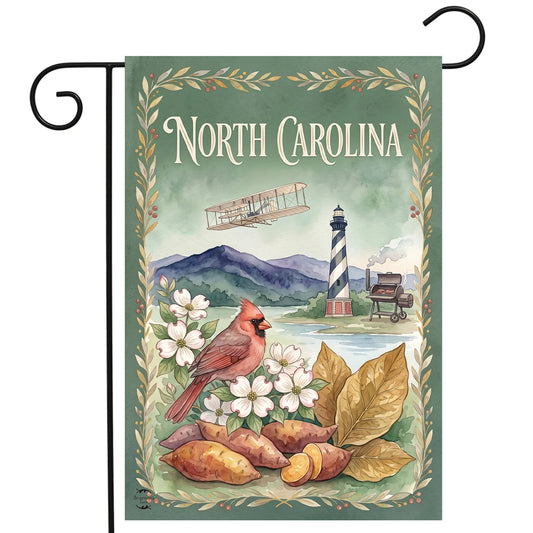 North Carolina State Pride Garden Flag