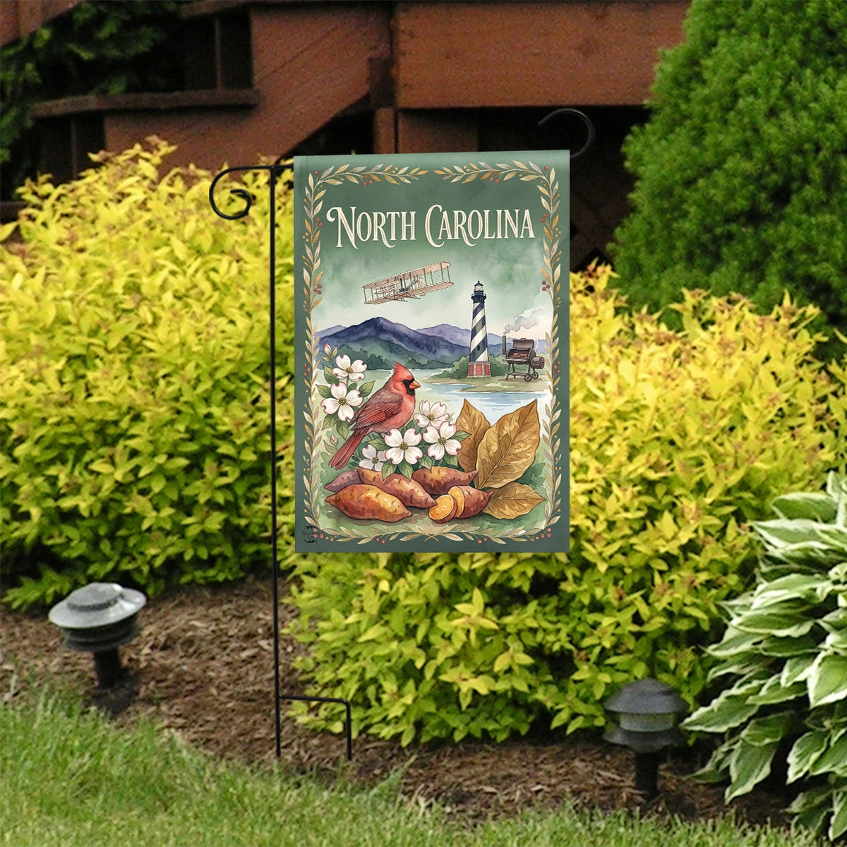 North Carolina State Pride Garden Flag
