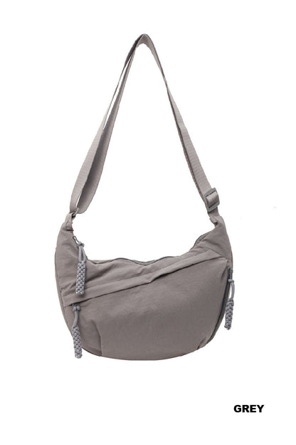 Large Crescent Crossbody Bag - Color Options