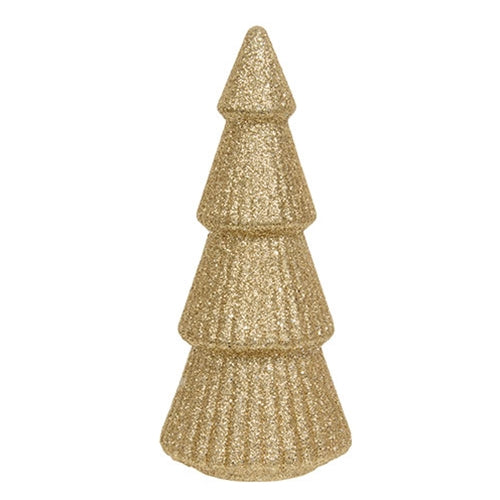 Golden Glam Glitter Tree