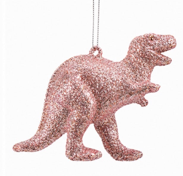 Shimmering Dinosaur Ornament