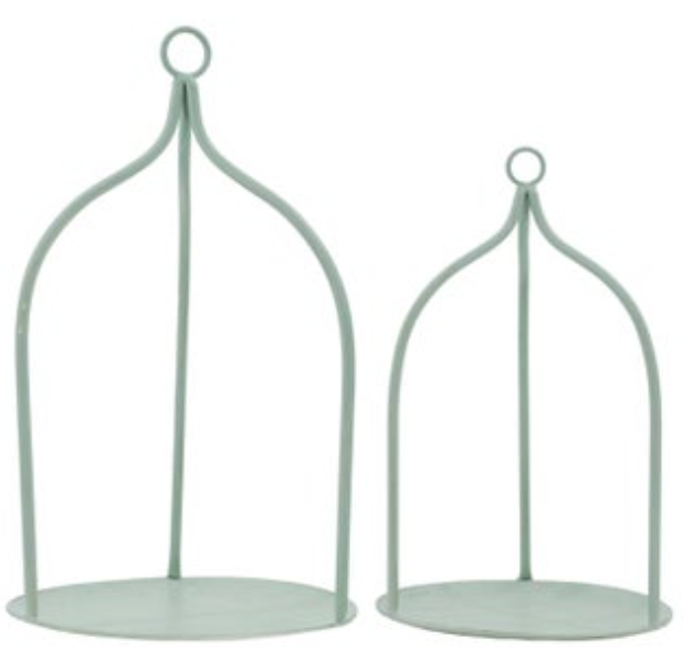 Sage Green  Open Lantern - 2 Sizes