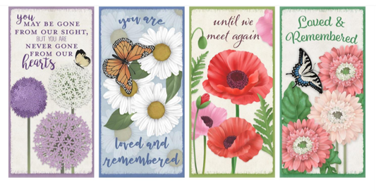 Remembrance Mini Flag With Holder - 4 Designs