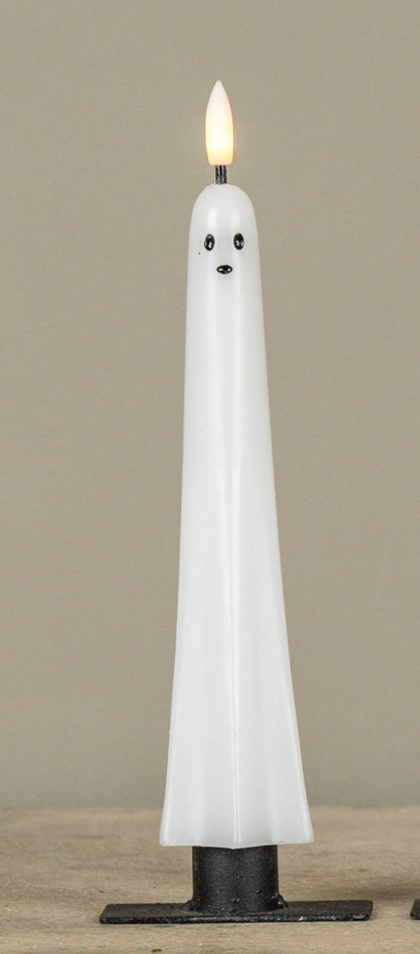 Ghost 3D Flame Taper Candle