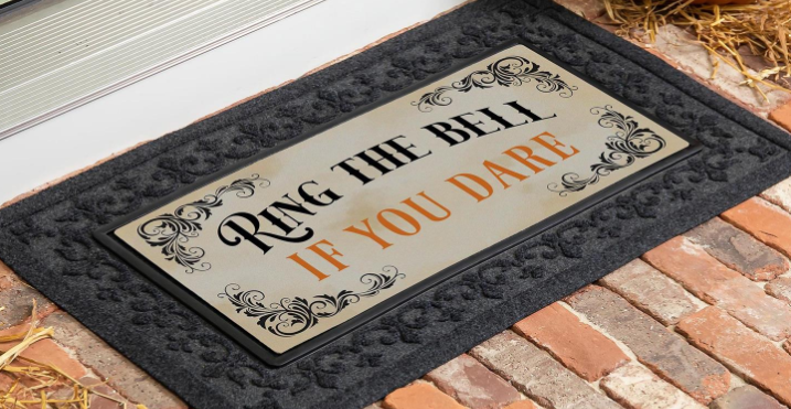 Ring The Bell If You Dare -  Sassafras Switch Mat Doormat Insert