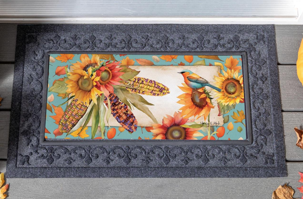 Jeweled Fall Maize Sassafras Switch Mat Doormat Insert