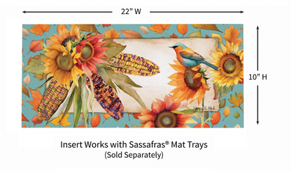 Jeweled Fall Maize Sassafras Switch Mat Doormat Insert