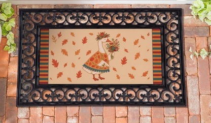 Festive Goose Sassafras Switch Mat Doormat Insert