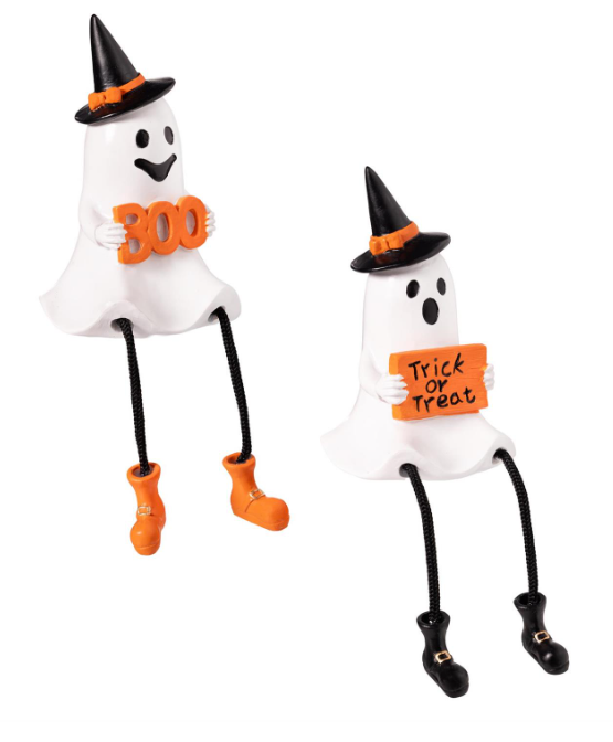 Haunted House Ghost Shelf Sitter - 2 Styles
