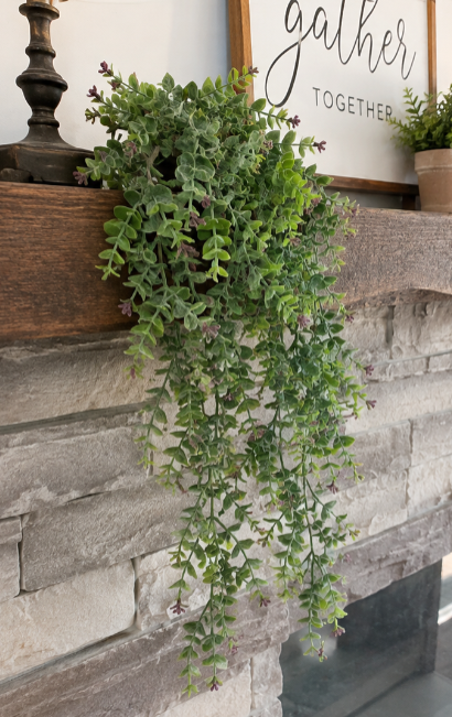 Purple Tiny Blooms Hanging Vine - 30"